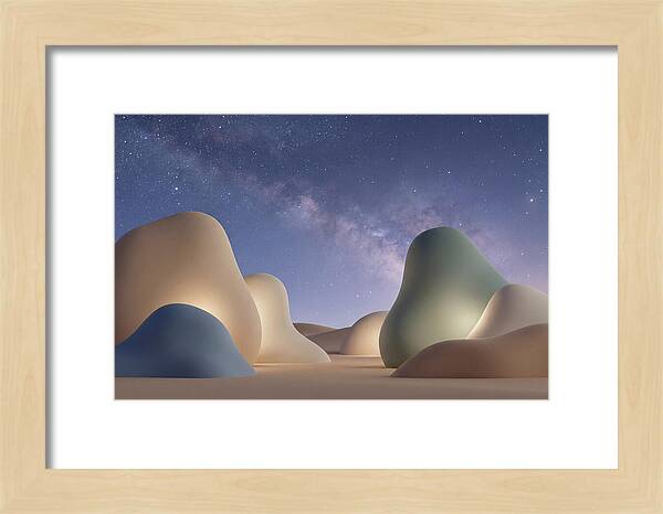 Starry Desert Nightscape