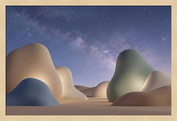 Starry Desert Nightscape
