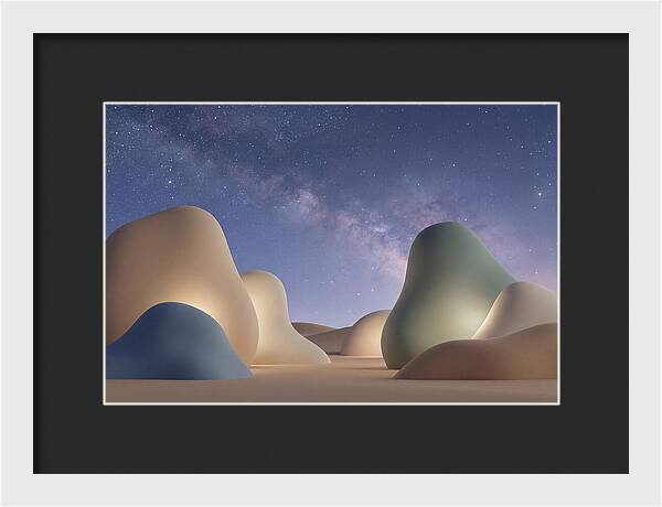 Starry Desert Nightscape