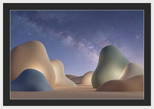 Starry Desert Nightscape