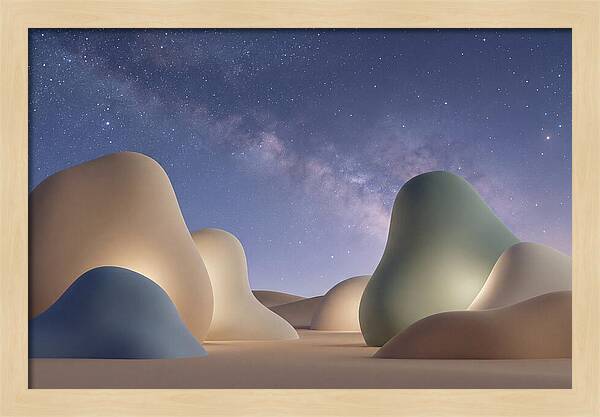Starry Desert Nightscape
