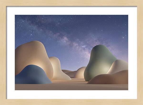 Starry Desert Nightscape