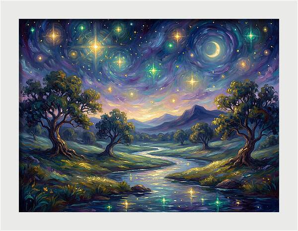 Starry Landscape