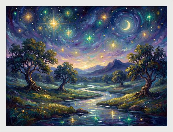 Starry Landscape