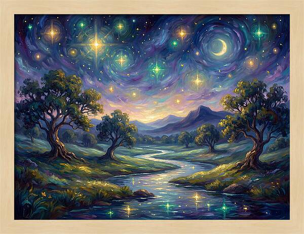 Starry Landscape