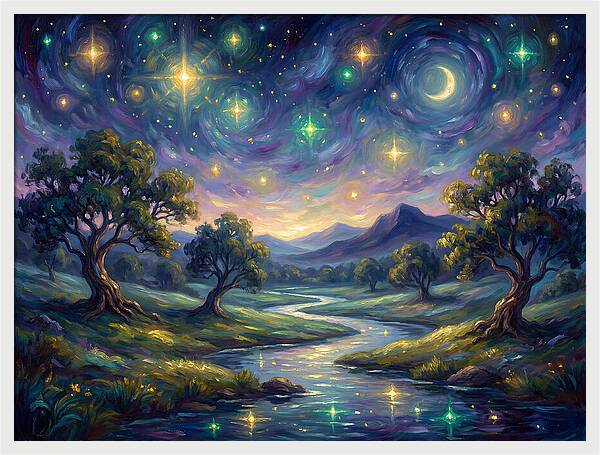 Starry Landscape