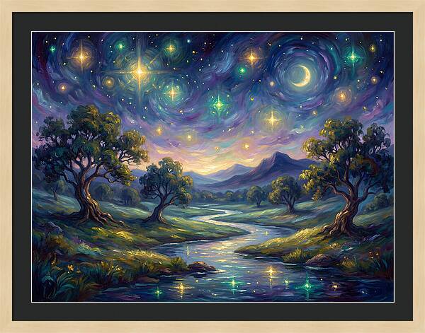 Starry Landscape