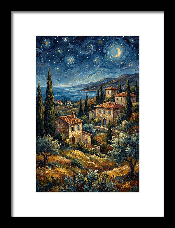 Starry Mediterranean Night