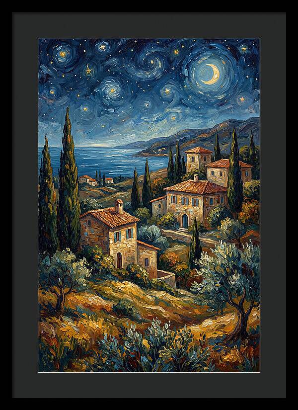 Starry Mediterranean Night