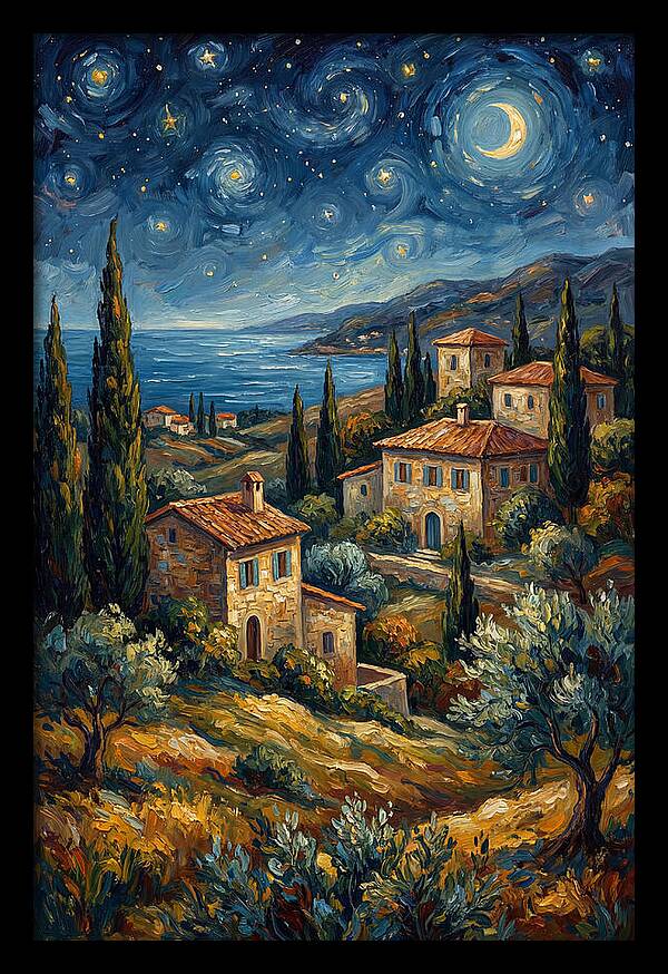 Starry Mediterranean Night