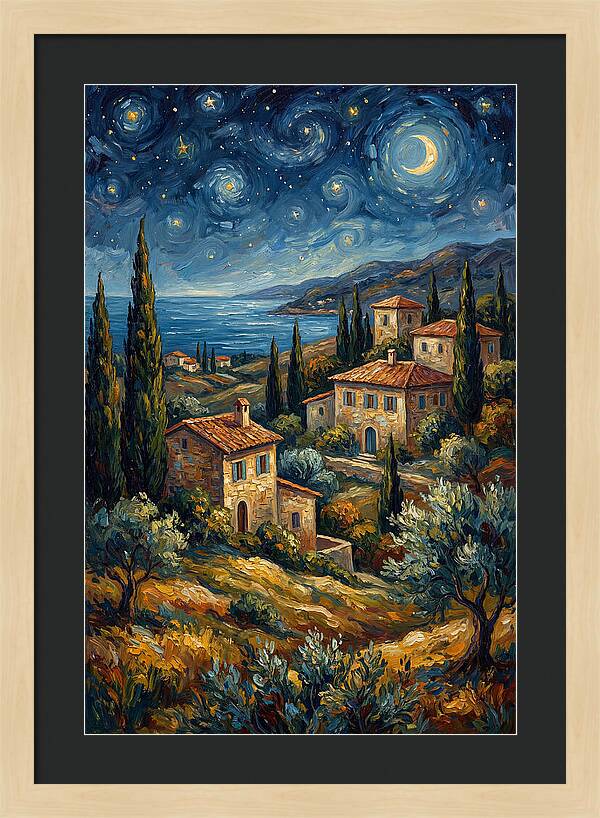 Starry Mediterranean Night