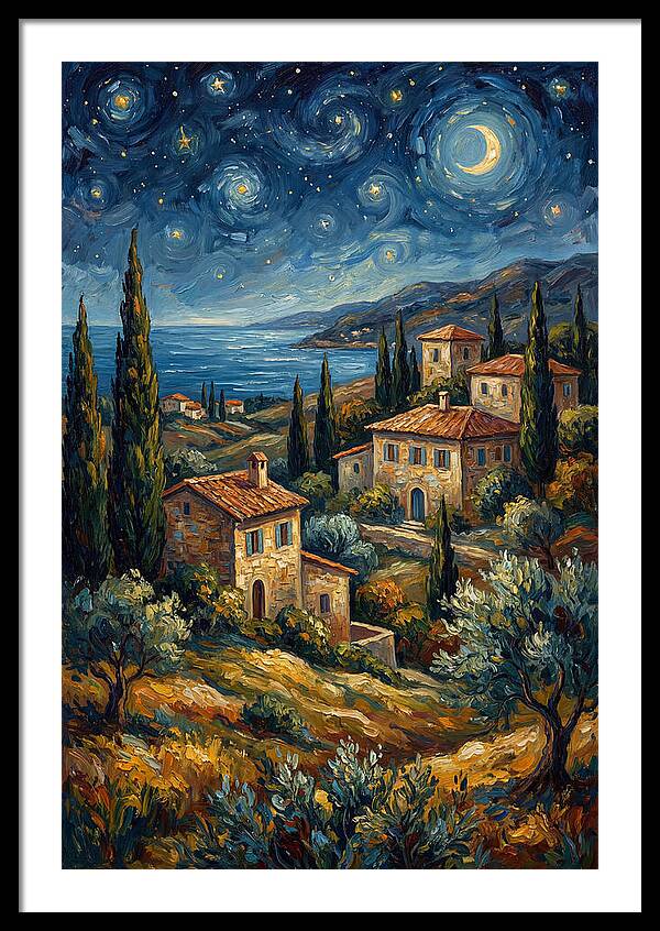 Starry Mediterranean Night