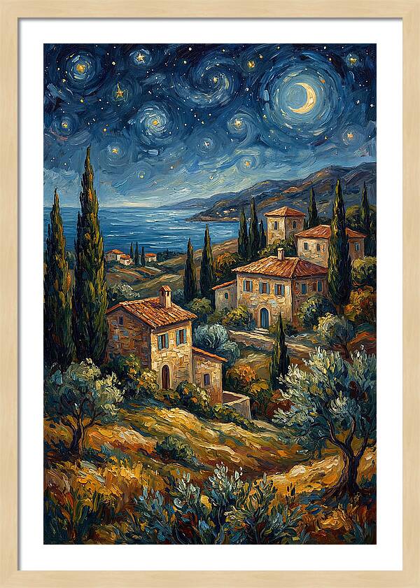 Starry Mediterranean Night