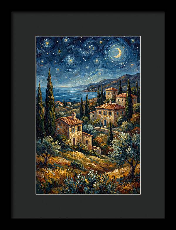 Starry Mediterranean Night
