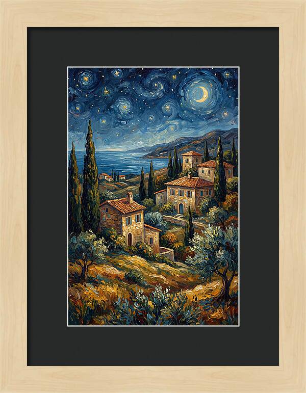 Starry Mediterranean Night