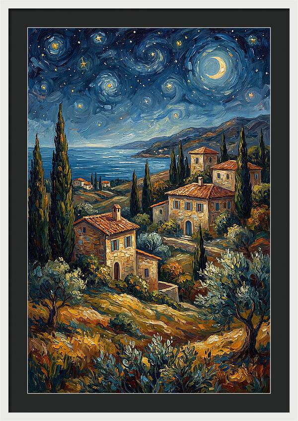 Starry Mediterranean Night