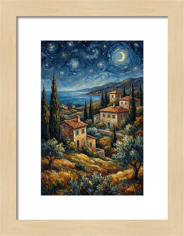 Starry Mediterranean Night