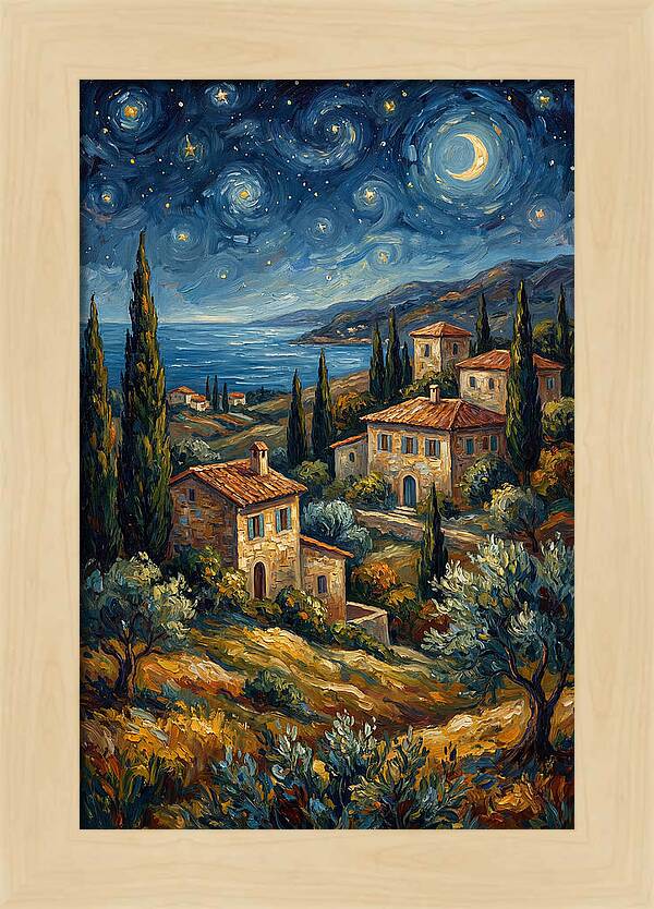 Starry Mediterranean Night