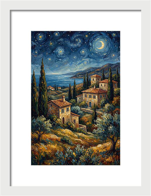 Starry Mediterranean Night