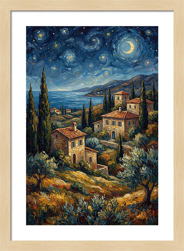 Starry Mediterranean Night