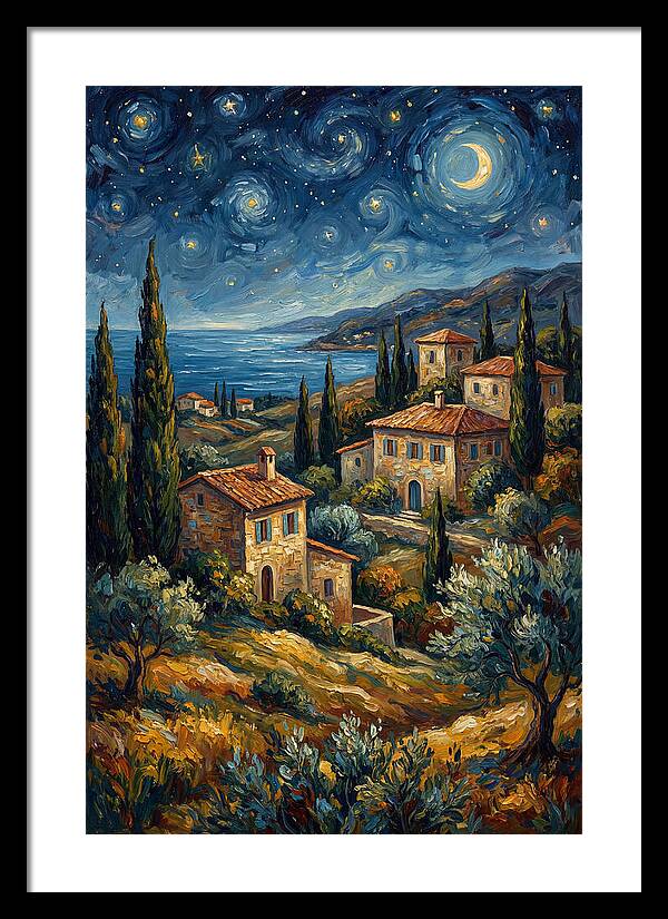 Starry Mediterranean Night