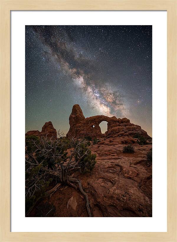 Starry Night Above Arches National Park