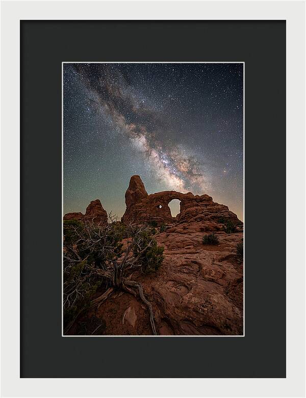 Starry Night Above Arches National Park