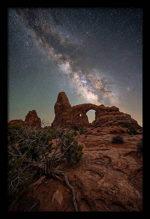 Starry Night Above Arches National Park