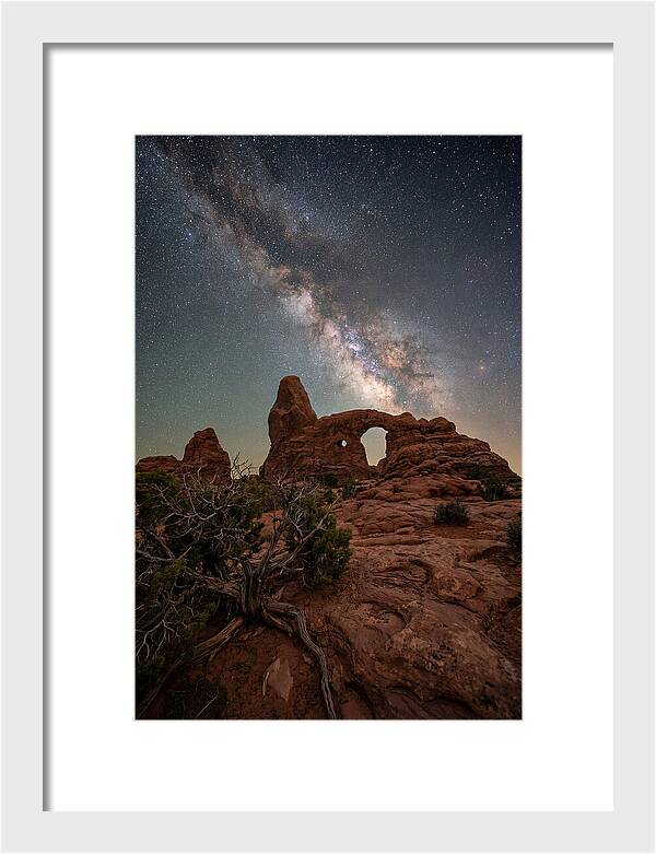 Starry Night Above Arches National Park
