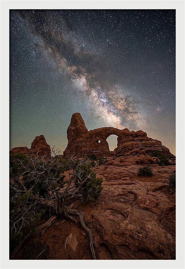 Starry Night Above Arches National Park