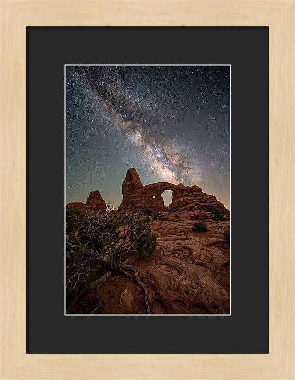 Starry Night Above Arches National Park