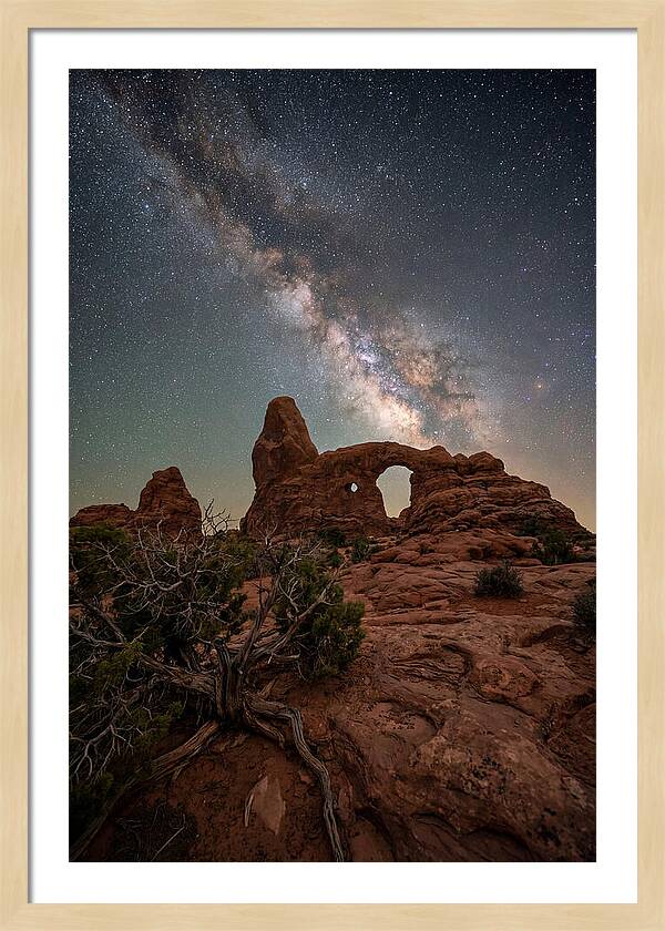 Starry Night Above Arches National Park