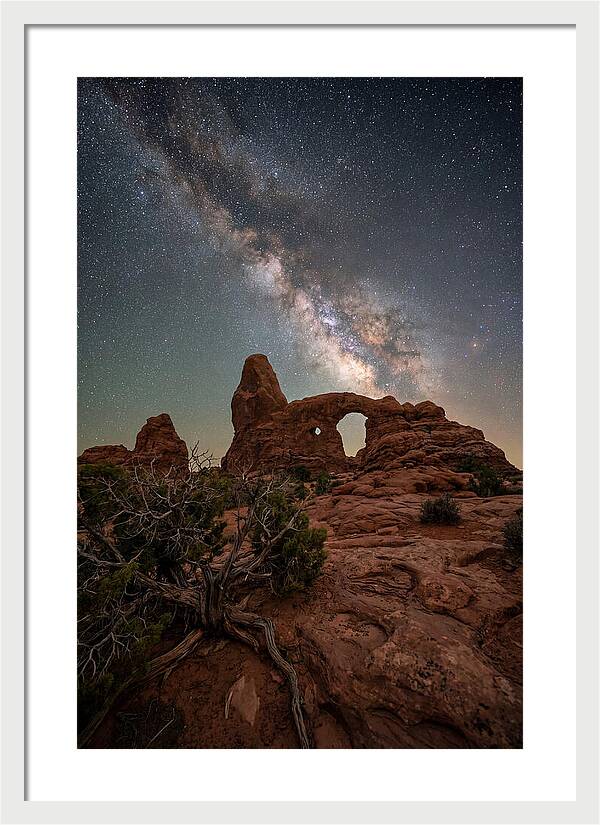 Starry Night Above Arches National Park
