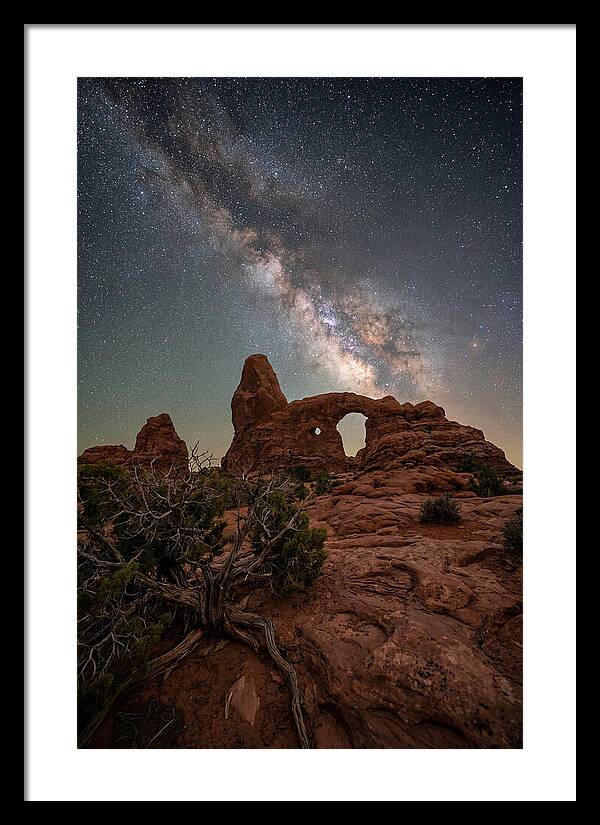 Starry Night Above Arches National Park