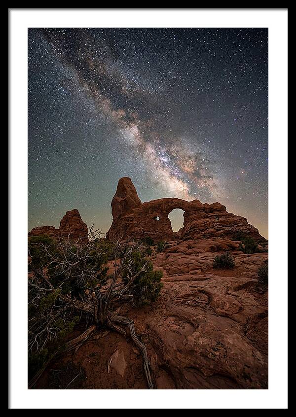 Starry Night Above Arches National Park