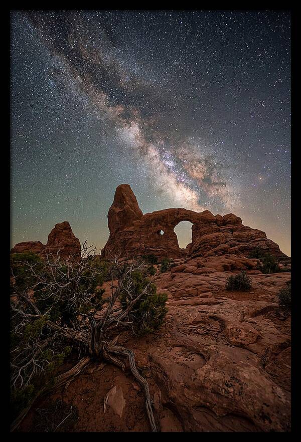 Starry Night Above Arches National Park