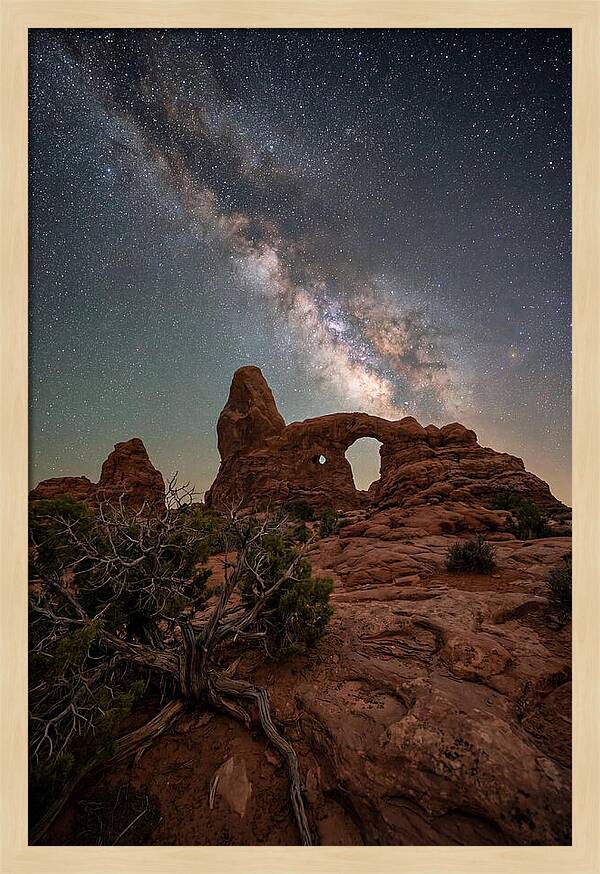 Starry Night Above Arches National Park