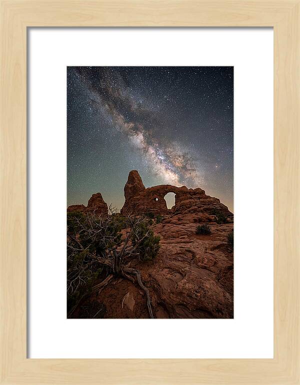 Starry Night Above Arches National Park