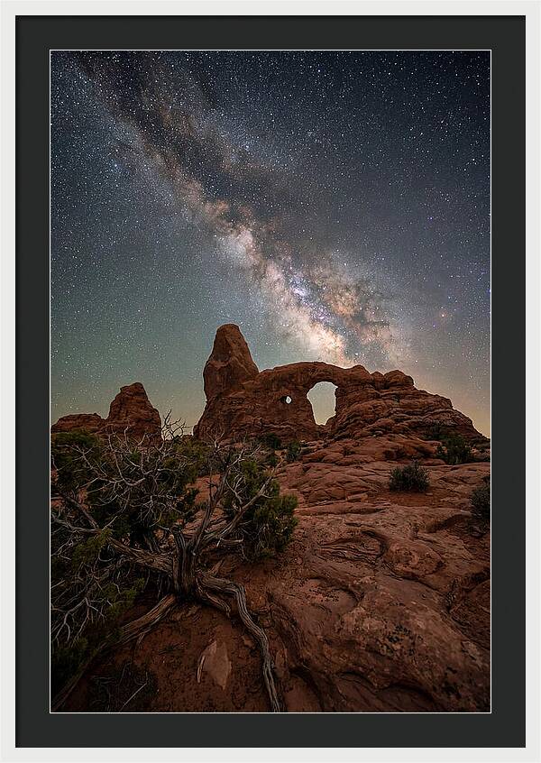 Starry Night Above Arches National Park