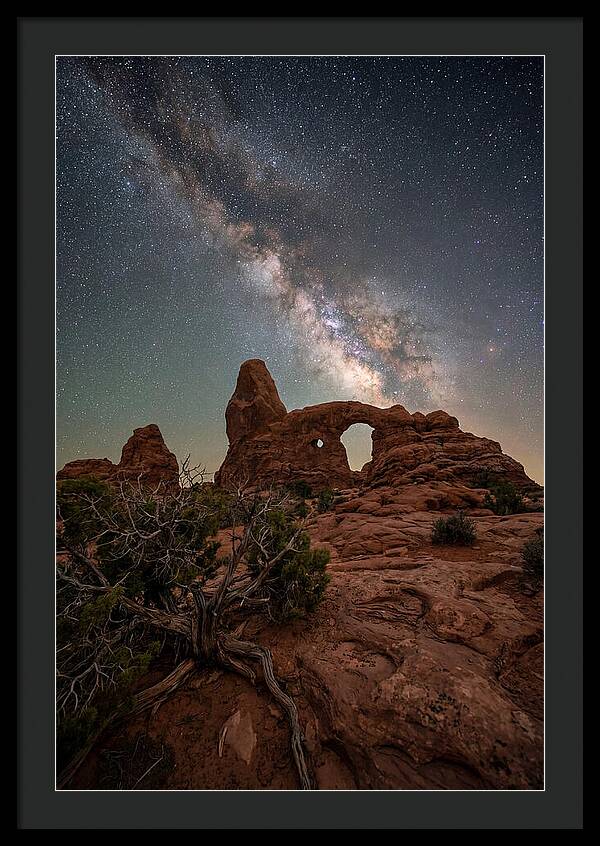 Starry Night Above Arches National Park