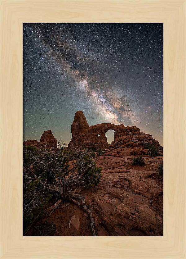 Starry Night Above Arches National Park