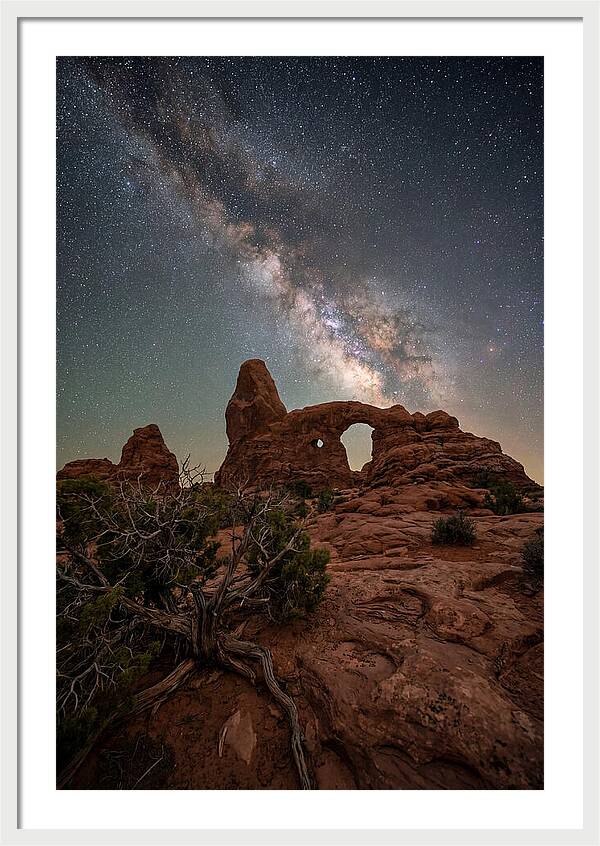 Starry Night Above Arches National Park