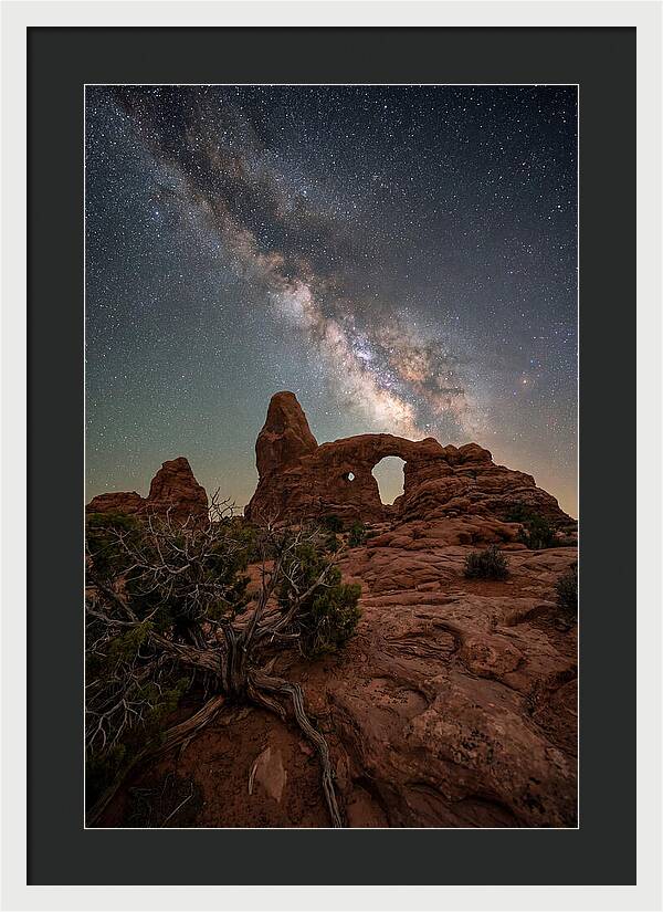Starry Night Above Arches National Park