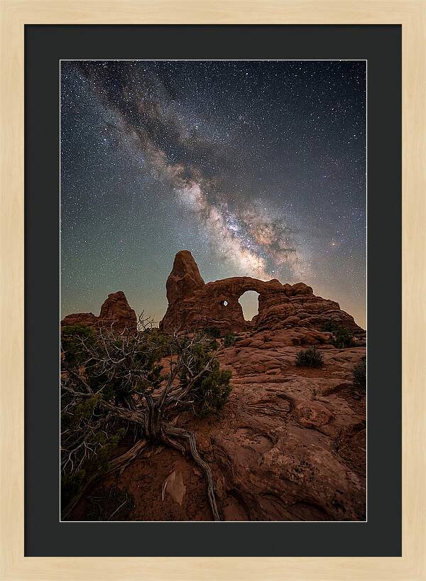 Starry Night Above Arches National Park