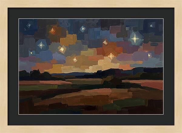Starry Night Over Dark Fields