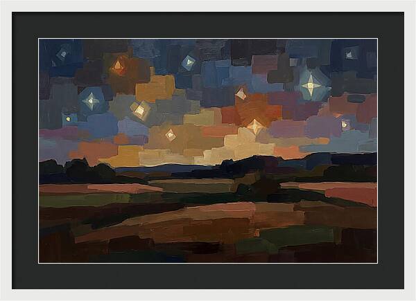 Starry Night Over Dark Fields