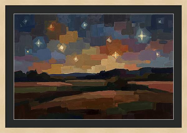 Starry Night Over Dark Fields