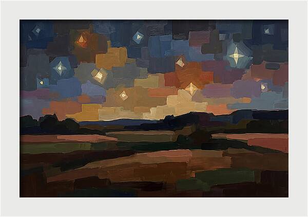 Starry Night Over Dark Fields