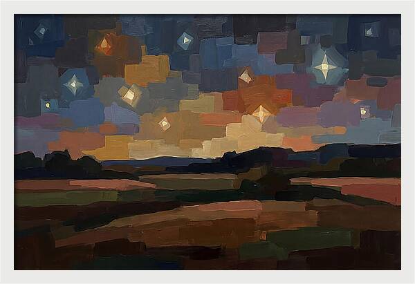 Starry Night Over Dark Fields