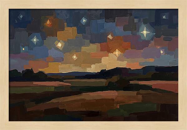 Starry Night Over Dark Fields
